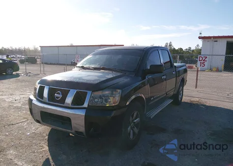 2008 Nissan Titan Se from USA, damaged, VIN 1N6BA07D48N358714